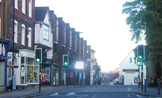 St Albans High Street shops - See text below